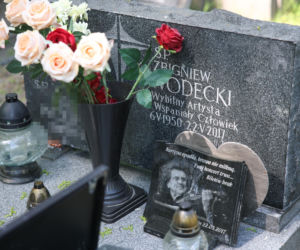 Grób Zbigniewa Wodeckiego