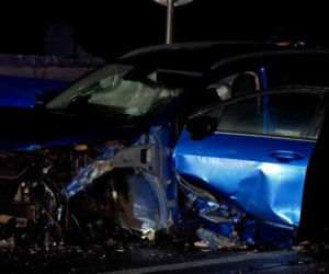 Karambol czterech aut na DK17. Wśród poszkodowanych noworodek