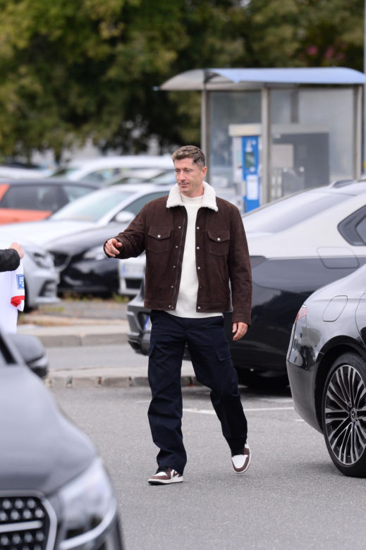 Robert Lewandowski przyjechał na zgrupowanie reprezentacji Polski