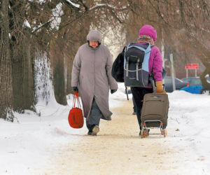 Stolica pod śniegiem a nikt nie odśnieża