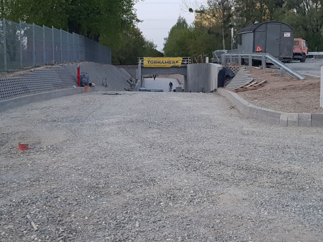 Olsztyn. W wakacje piesi i rowerzyści skorzystają z tunelu na ul. Jeziornej [ZDJĘCIA]