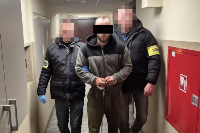 Tymczasowy areszt dla 28-latka z Łukowa podejrzanego o dwa ataki z użyciem noża