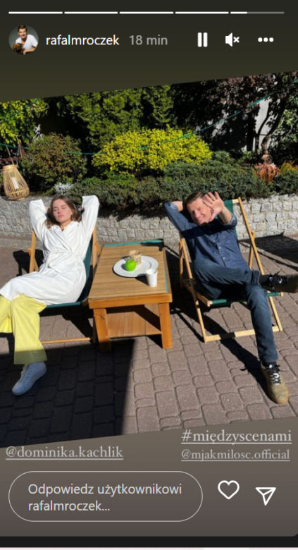 M jak miłość, Franka (Dominika Kachlik), Paweł (Rafał Mroczek)