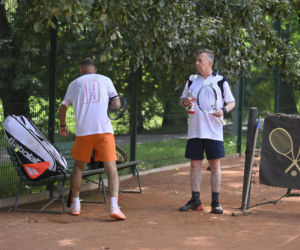 Dariusz Wieczorek zgubił 5 kg na korcie