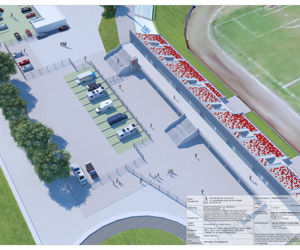 Tak będzie wyglądał stadion Polonii!