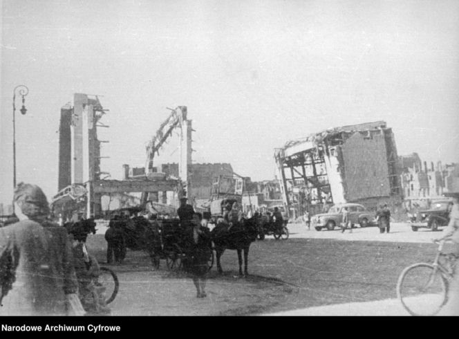 Warszawa dawniej i dziś. Dworzec Główny