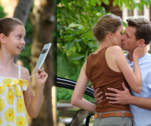 M jak miłość odc. 1902. Hania (Wiktoria Basik), Natalka (Dominika Suchecka), Adam Karski (Patryk Szwichtenberg)