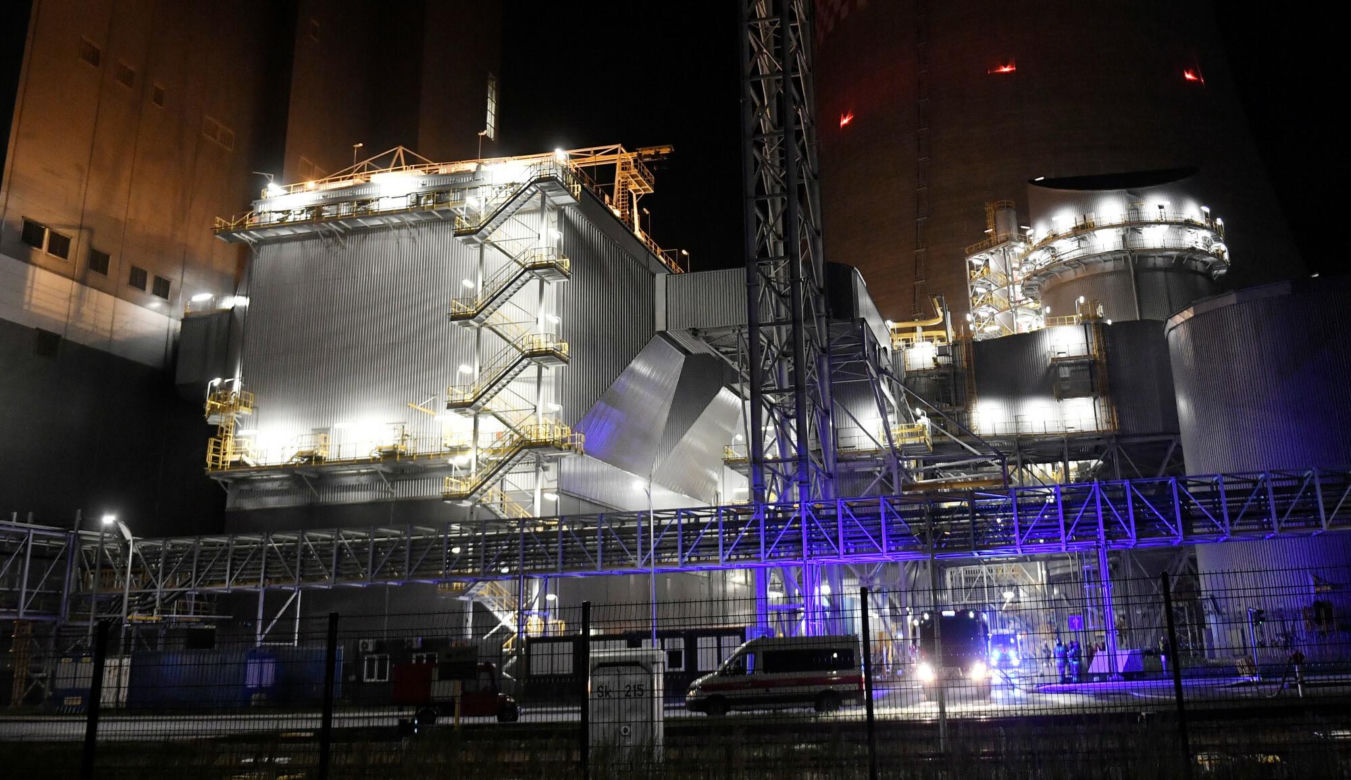 Pożar elektrowni Jaworzno