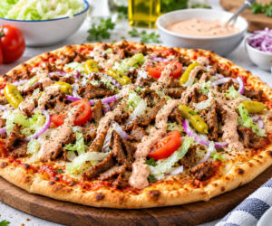 Szwedzi oszaleli na punkcie tej pizzy. Zamiast salami kładą kebab i polewają wszystko sosem 