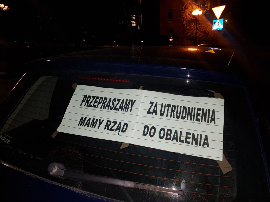 Protesty kobiet w Olsztynie
