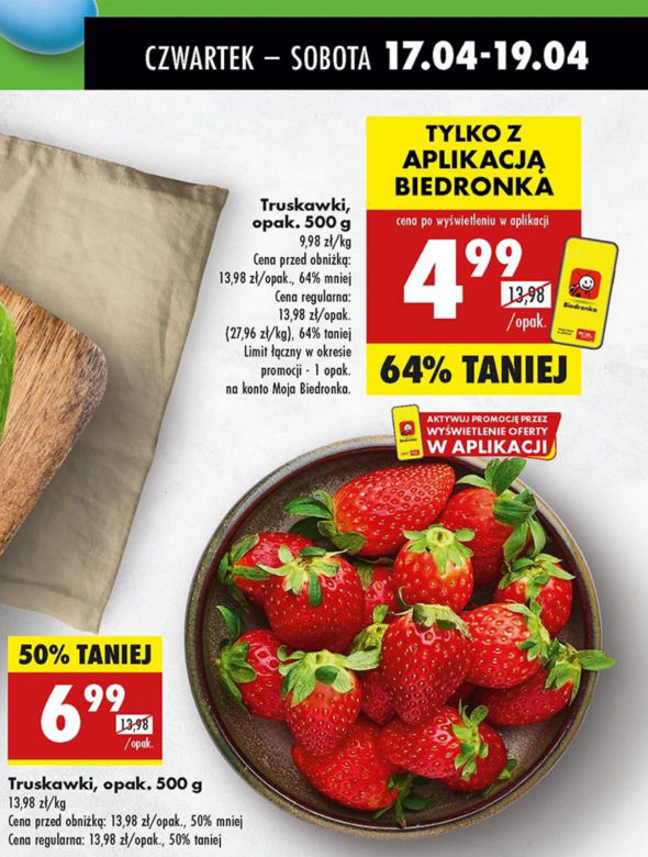 Wielkanocne promocje w Biedronce
