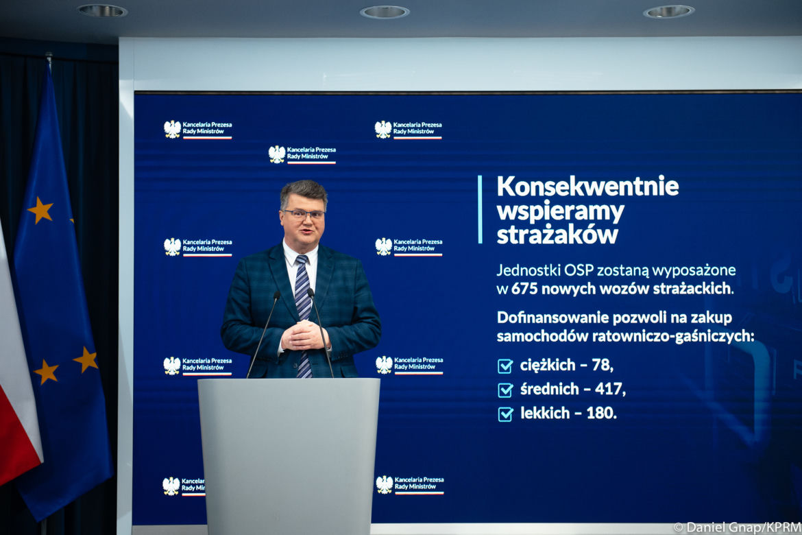 Rokordowa ilość nowych wozów dla OSP w 2023 roku