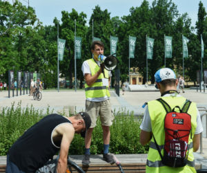 Rowerzyści i rolkarze przejechali przez Lublin. Trwa Ekopiknik nad Zalewem