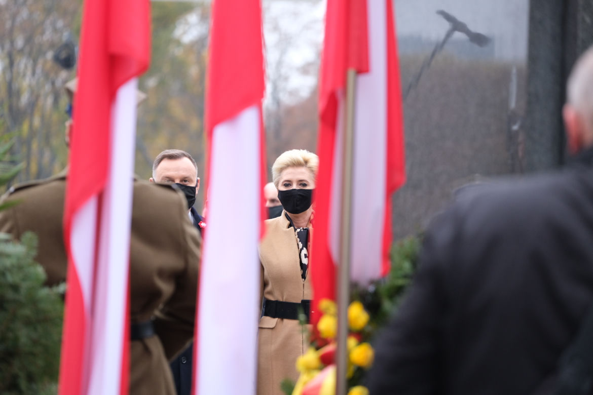 Agata Duda na Święcie Niepodległości
