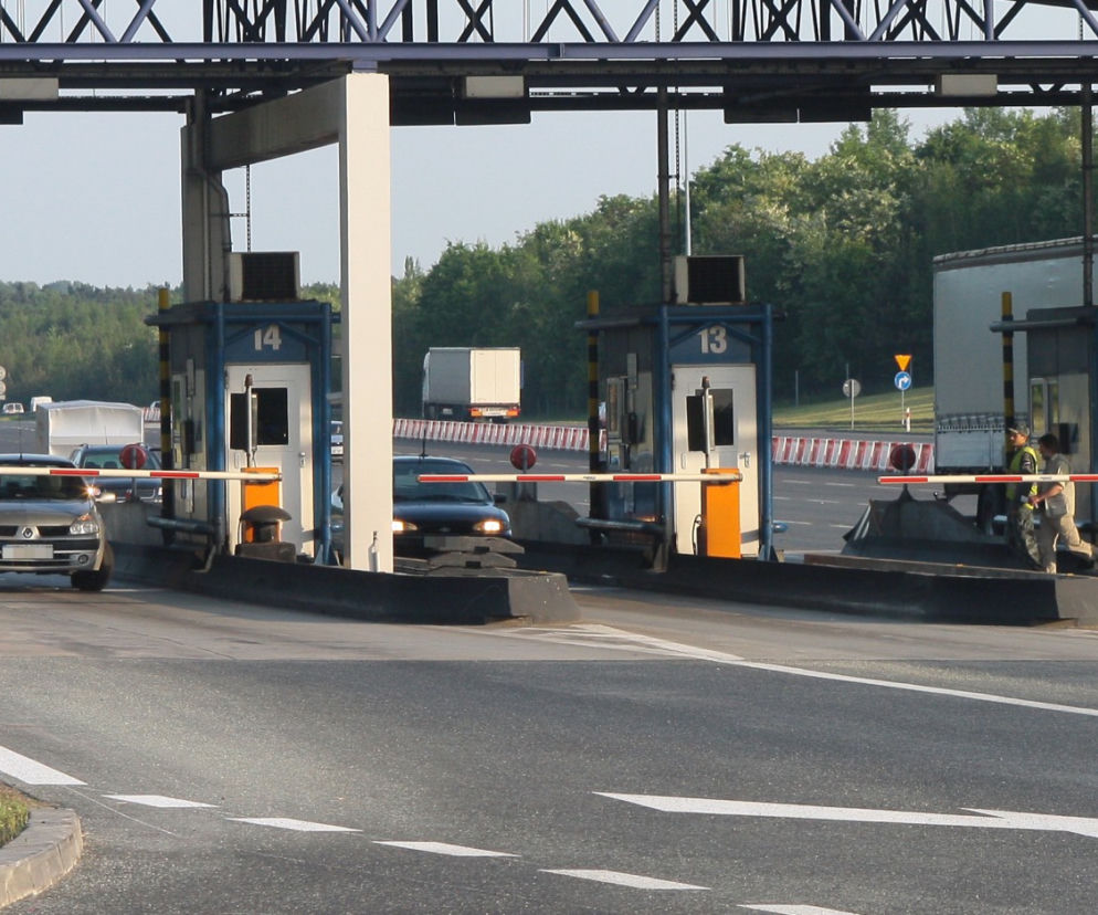 Bramki na autostradzie