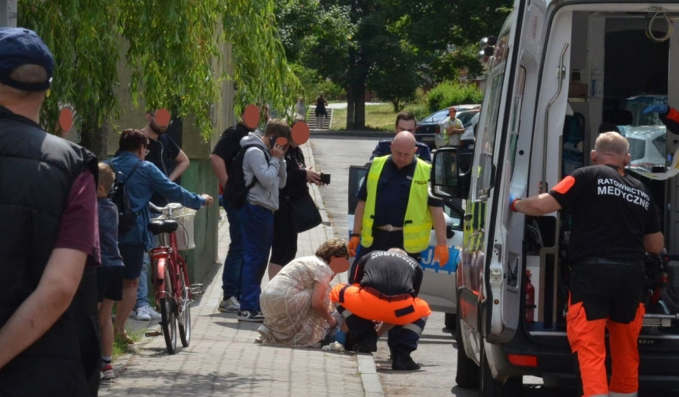 Jechała na grób męża, zmiótł ją 15-latek na hulajnodze