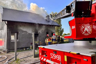 Nie żyje 7-letnia dziewczynka. Tragiczny pożar domu  