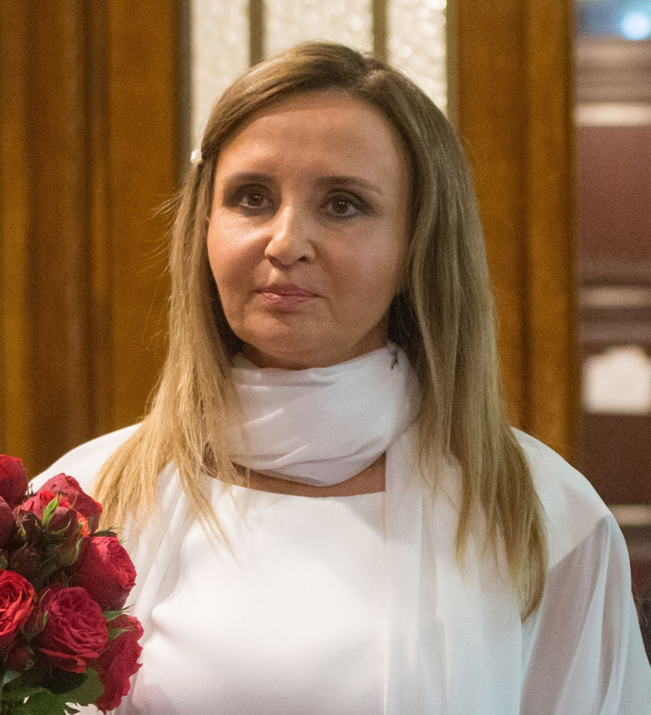 Suknia ślubna Joanny Kurskiej