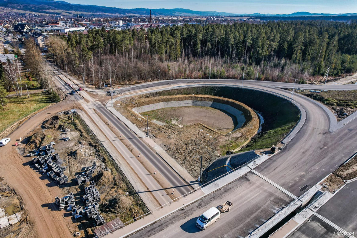Budowa zakopianki DK 47 Rdzawka - Nowy Targ