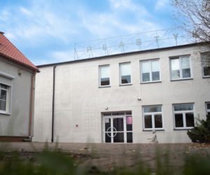Słupsk - Fasada Liceum Sztuk Plastycznych