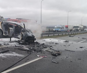 Straszny wypadek polskiego mistrza świata pod Rzeszowem. Nie żyje jedna osoba. Co z Łukaszem Różańskim?