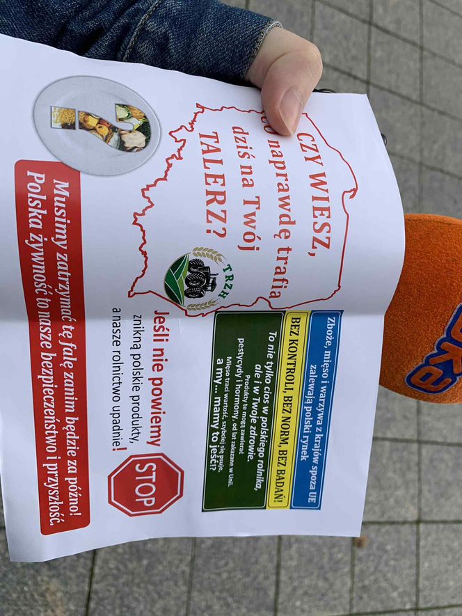 Protest rolników Lublin 14.11.2025