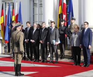  Angela Merkel w Warszawie