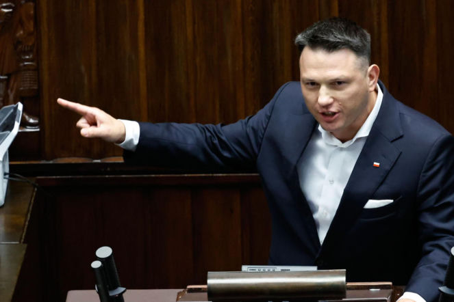 Mentzen o Policji: „Mężczyźni są dyskryminowani względem kobiet”