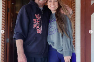 Chuck Norris i Greta Norris