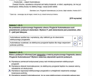Egzamin ósmoklasisty 2026 polski: ODPOWIEDZI i ARKUSZ CKE. Sprawdź, jak Ci poszło! [11.05.2026]