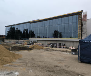 Modernizacja Pływalni Akwawit w Lesznie stan na październik 2026