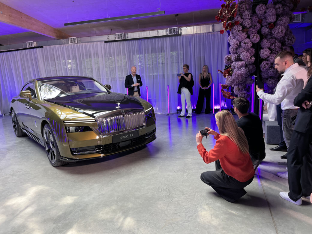 Rolls-Royce Spectre, premiera w Warszawie (czerwiec 2023)