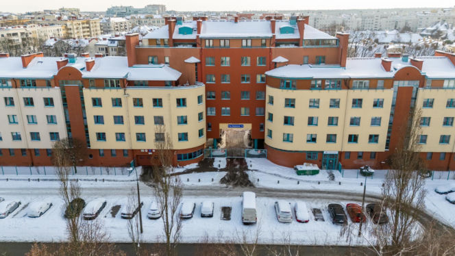 Budynki mieszkalno-usługowe przy ul. Bażantarni, Warszawa