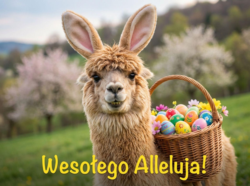Wielkanoc2026-alpaka-z-koszykiem