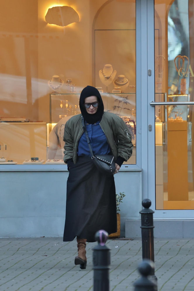 Magdalena Cielecka na zakupach