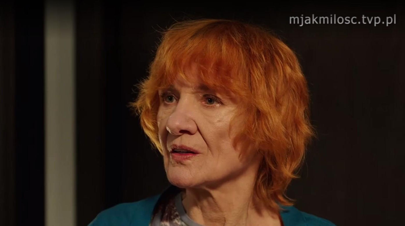 M jak miłość. gosposia Ola (Ewa Kolasińska)	