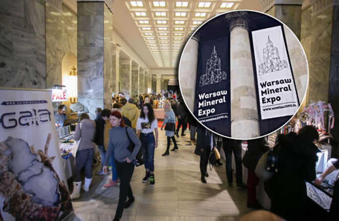 Najpiękniejsze kamienie są w Pałacu! Startuje Warsaw Mineral Expo