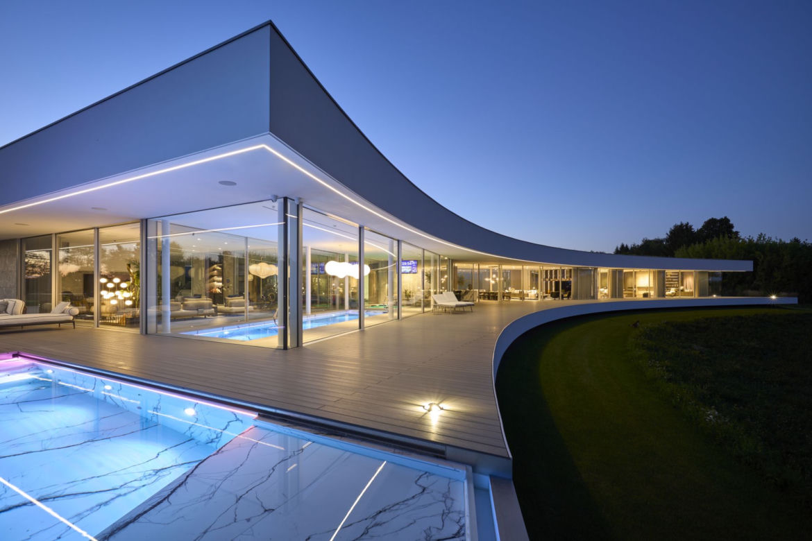 Dune House willa pod Warszawą. Autorem projektu jest Przemek Olczyk z Mobius Architekci
