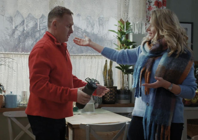 M jak miłość, odcinek 1930: Artur Rogowski (Robert Moskwa), Judyta (Paulina Chruściel)