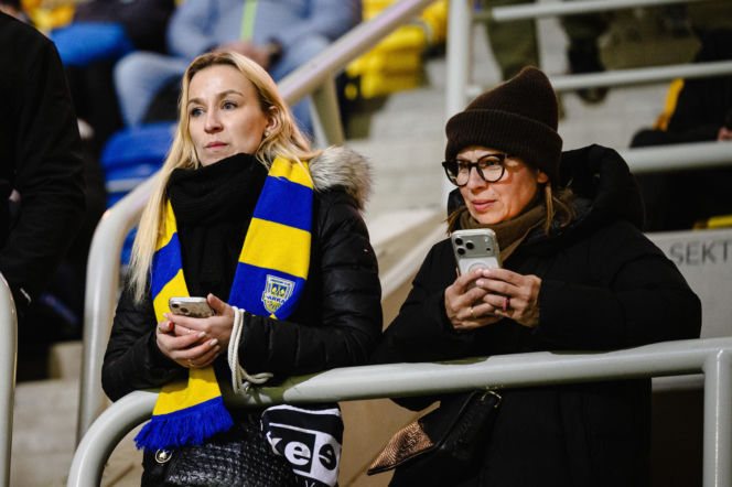 Arka Gdynia - Lechia Gdańsk: Zdjęcia kibiców z derbów Trójmiasta w ramach 23. kolejki PKO BP Ekstraklasy