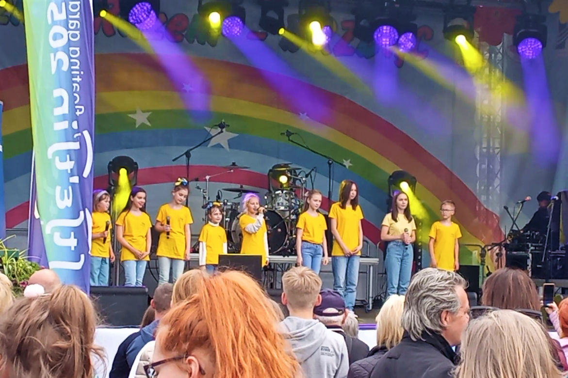 Dzień Dziecka na Jasnych Błoniach w Szczecinie