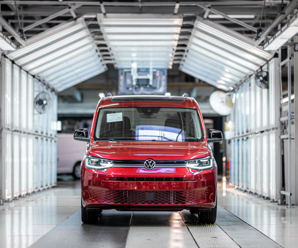 Produkcja Volkswagena Caddy 5 w Poznaniu