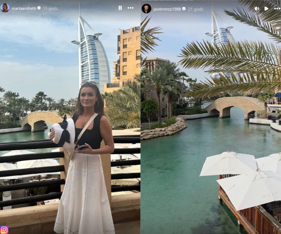 Piotr Mróz i Marta Krupa razem... w Dubaju? 