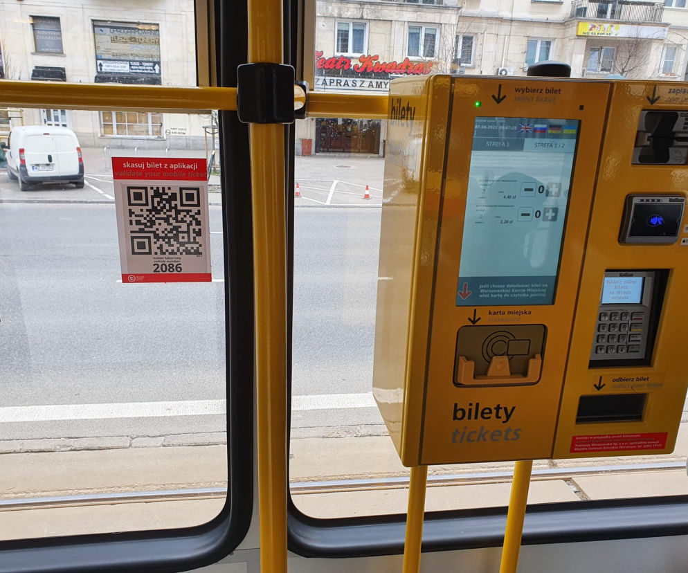 Kod QR do skasowania biletu z aplikacji