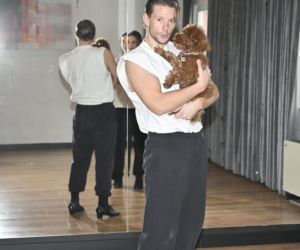 Sebastian Fabijański na probach do Tańca z Gwiazdami