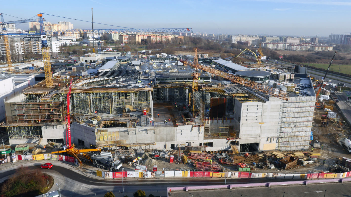 Tak rośnie Centrum Serenada [GALERIA ZDJĘĆ]