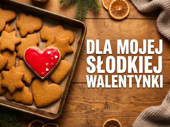 Kartki walentynkowe. Bądź moją Walentynką i kochaj mnie