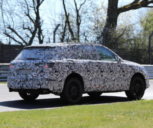 Audi Q7 - zdjęcia szpiegowskie z toru Nurburgring