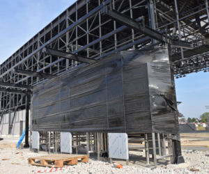 Budowa stadionu w Szczecinie - sierpień 2020