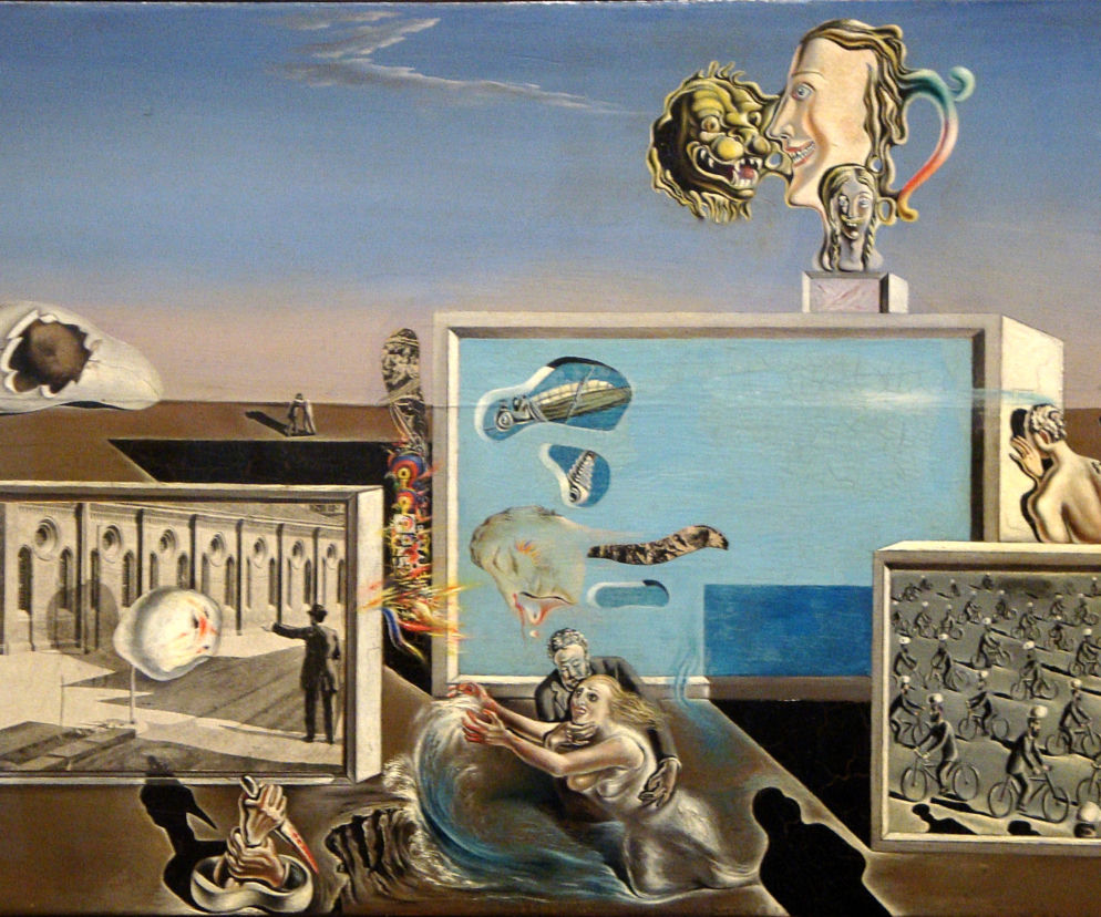 Jeden z obrazów mistrza surrealizmu w malarstwie.